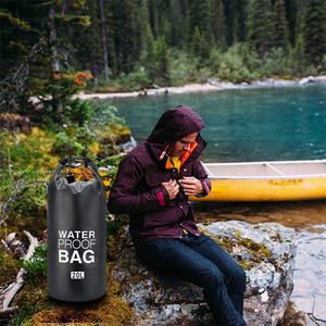 10L flottant PVC bâche Duffle extérieur étanche sac à dos sac sec Portable pour la randonnée natation canotage en Polyester - Product Image 6