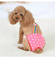 Culotte Sanitaire Lavable pour Chienne Tailles XXS-XL – Culotte Physiologique, Shorty, Sous-vêtement, Combinaison pour la Mestruation Canine