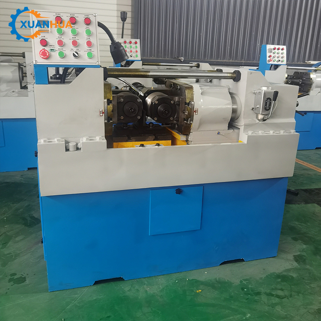 CNC Coupler Threading Machine Steel Bar Thread Rod 5.5kw Motor Power High Capacity 30-50/hour 380V/220V 1 Year Warranty Xuanhua