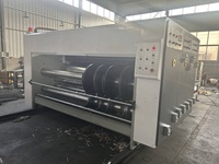 Machine de découpe rotative à chaîne semi-automatique impression de carton rainurage machines de découpe