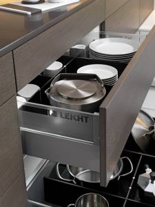 Muebles de Cocina Europeos Modernos, Gabinetes de Cocina de Madera, Gabinetes de Cocina con Cesta Extraíble Asequibles - Product Image 2