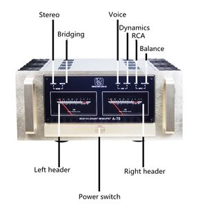 STPA-01 Clone nghiên cứu Accuphase A-75 cầu kết nối 380W * 1 (8 Ω) 700W * 1 (4 Ω) Lớp Một tải lmpedance 2-16 Ω - Product Image 3