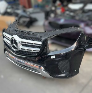สำหรับ GLS450 Mercedes-Benz (เวอร์ชั่น US) 166 <span class=keywords><strong>GLS350d</strong></span> GLS500 GLS63 AMG ด้านหน้า Lip/Grille/bumers Body Kit ชิ้นส่วนรถยนต์ใหม่/มือสอง - Product Image 5