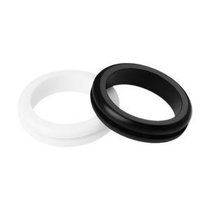 Protector de Cable de Silicona de Doble Cara, Funda Aislante, Anillo Guía de Cable con Orificio Redondo, Resistente a Altas Temperaturas - Product Image 1