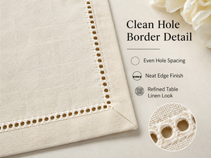Vente en gros <span class=keywords><strong>de</strong></span> serviettes <span class=keywords><strong>de</strong></span> <span class=keywords><strong>table</strong></span> en <span class=keywords><strong>coton</strong></span> polyester blanc faites à la main en tissu pour bord <span class=keywords><strong>de</strong></span> couture <span class=keywords><strong>serviette</strong></span> en <span class=keywords><strong>coton</strong></span> pour fête <span class=keywords><strong>de</strong></span> mariage - Product Image 6