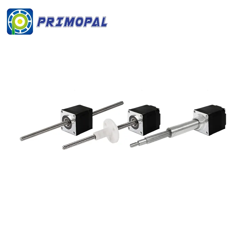 PrimoPal NEMA 8 Non Captive Miniature Peristaltic Pump Valve Lead Screw Type Linear Stepper Motor