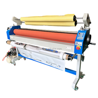 Laminateur semi-automatique à froid grand format EC-1600Q, prix d'usine, machine à laminer à froid électrique pour bannière publicitaire en vinyle