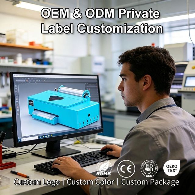 Factory Direct A3 XP600 DTF Printer Support OEM ODM Bespoke Design One-stop Digital Printing Solution for Small Business