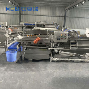 جهاز غسيل الفواكه والخضروات بنظام تنقية المياه ، آلة غسيل دوامة دوارة - Product Image 3