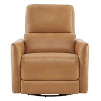 Fauteuil inclinable électrique Power Motion en tissu pivotant moderne pour la maison, le bureau et le salon, canapé une place