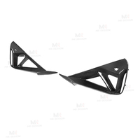 Prises d'air avant en fibre de carbone sèche pour BMW Série 2 G42 M240 2022-IN, style SQ, aérations de pare-chocs avant, accessoires de carrosserie