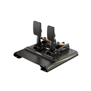 <span class=keywords><strong>Pédales</strong></span> de jeu professionnelles MOZA CRP2 avec cellule de charge, design minimaliste en fibre de carbone et double ressort - Product Image 1