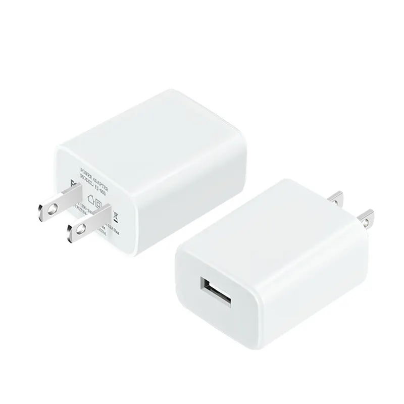 Portable Mobile phone Cube USB Power Adapter Fast charging 5V2A US Plug Wall Charger For iphone Charger