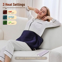 Petit coussin chauffant USB pour les voyages, coussin chauffant électrique portable de type C pour voiture, coussin chauffant miniature fonctionnant sur batterie