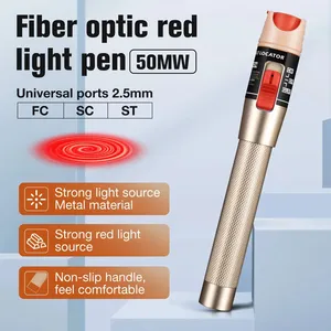 Fn017 ánh sáng màu đỏ Tester FTTx công cụ Kit VFL 20km <span class=keywords><strong>40km</strong></span> 5mW 10mW 20Mw 30mwfiber quang laser bút Cáp Tester trực quan lỗi định vị - Product Image 2