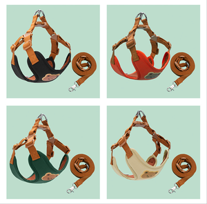 Harness dan Tali Anjing Kucing Model Vest, Tali Dada Beruang Kecil, Dapat Disesuaikan, untuk Hewan Peliharaan Kecil - Product Image 6