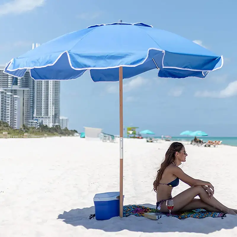 Ombrelloni da spiaggia con protezione pesante per uso commerciale