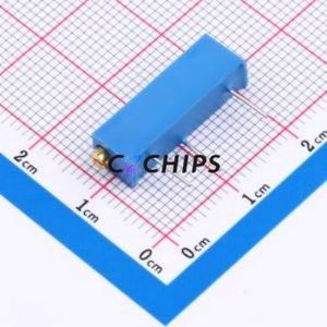 ตัวต้านทาน/โพเทนชิโอมิเตอร์แบบปรับได้สำหรับ3006P-200-LF ผ่านชิ้นส่วนรู (THT)-3P, ตัวต้านทาน6.5x4.9มม. 20Ohm 10% 750mW 250ppm/℃ - Product Image 2