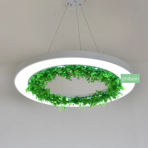 Barra de <span class=keywords><strong>Bar</strong></span> creativa LED para sala de sol, lugar de fiesta, lámpara de arte floral, mesa de comedor, patio, lámpara de araña de decoración de plantas de simulación - Product Image 6