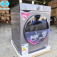 X 15kg Automatic Front Load Washing and Spin-drying Steam Clean BLDC Inverter Motor Stainless Steel Drum Energy-Saving Washer