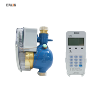 R160 Classe C Communication sans fil STS de haute précision LoRaWAN /4G Compteur d'eau prépayé MultiJet de Type sec avec clavier divisé