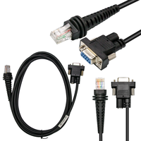 Cable lector de código de barras ODM OEM personalizado MDB9 a RJ50 RS232 hembra a RJ45 RJ50 Qr para Honeywell 1900/1200g/1250