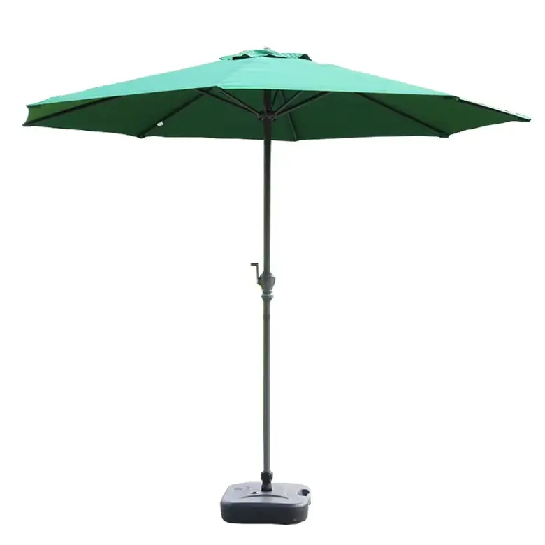 Outdoor central column garden sun umbrella sunshade rainproof patio umbrellas parasol beach umbrellas
