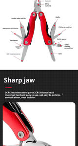 Mini <b>Small</b> <b>Tool</b> Combination <b>Tool</b> Multi-function Pliers Folding Pliers Outdoor Portable <b>Tool</b> - Product Image 4