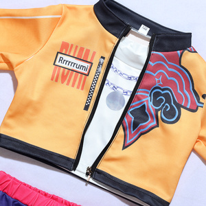 Disfraz de Cosplay de <span class=keywords><strong>Anime</strong></span> Kpop Demon Hunter 2025 para Niñas, Vestidos de Rumi Zoey Mira, <span class=keywords><strong>Ropa</strong></span> para Actuaciones Escénicas Infantiles para Halloween - Product Image 5