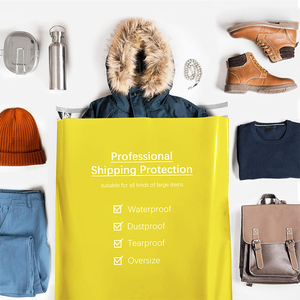 RUIQI Logistics Ecologisch Verantwoorde Poly Waterdichte Scheurvaste Transport Express Zak Privé Envelopzak voor Vachtverpakking Polyethyleen - Product Image 4