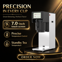 Máquina de Té Comercial Totalmente Automática, Inteligente, de Acero Inoxidable y Ecológica, Adecuada para Cadenas de Tiendas de Bebidas