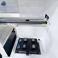 Automatischer Neuer Doppelstations-DTG-Drucker I3200 Druckkopf Digitaler Direktdruck auf Textilien T-Shirt-Druckmaschine