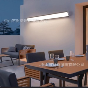 Bande lumineuse murale extérieure, 36 perles LED, 90 CRI, durée de vie de 50000 heures, étanche, montage en surface, pour villa, cour, balcon - Product Image 2