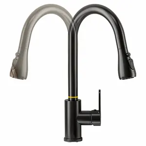 Hot-selling Kitchen Vegetable Basin Pulling Stainless Steel Faucet Universal Anti-splash Modern Kitchen Faucet