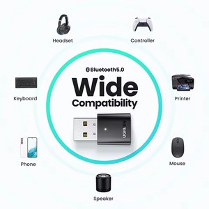 Adaptador <span class=keywords><strong>USB</strong></span> UGREEN Bluetooth 5.1, <span class=keywords><strong>Dongle</strong></span> Inalámbrico Mini, Compatible con 5 Dispositivos, Conexión Simultánea para Computadora - Product Image 6