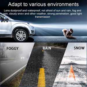 Phare LED haute puissance M01T 65W 8000LM 6000K Étanche IP68 Garantie 2 ans Adaptation universelle Lumière de conduite automobile - Product Image 5