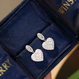 Boucles d'oreilles en diamant naturel en forme de cœur Xinfly Oro 18K 1,00 CT pour femmes - Product Image 4