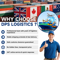 Sea+Express Chine vers États-Unis Royaume-Uni Service de messagerie maritime express avec suivi DHL Fedex UPS Agent Discount Buyer Agent