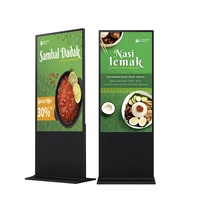 Kiosco de Señalización Digital Publicitaria MZY 4K con Pantalla Táctil Capacitiva LCD de Aluminio para Interiores, con CMS Integrado/en la Nube