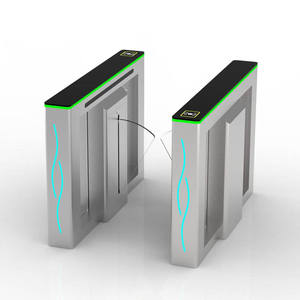 Otomatik yaya kanatlı bariyer hız turnike kapısı elektrik DİŞLİ Motor güvenlik erişim kontrolü - Product Image 6