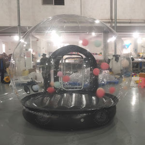 Globo comercial Casa de burbujas de rebote inflable 10 pies 3M cúpula transparente salto Castillo bola Pit soplador tienda para fiesta Renta - Product Image 5