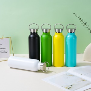 Botella de Agua de Boca Ancha Americana con Aislamiento al Vacío de Acero Inoxidable 304, 500 ml, 700 ml, 1000 ml, Termo Deportivo Portátil con Logotipo Personalizado - Product Image 4