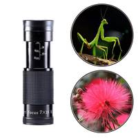 Potente Monocular con Zoom 5x, Mini Telescopio Portátil, Visor para Observación, Equipo de Camping, Turismo, Monocla Óptica