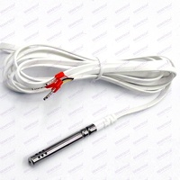 Sonde de température et d'humidité en acier inoxydable, étanche IP67, sortie 2 fils pour incubateur de stockage frigorifique destiné à la transformation alimentaire