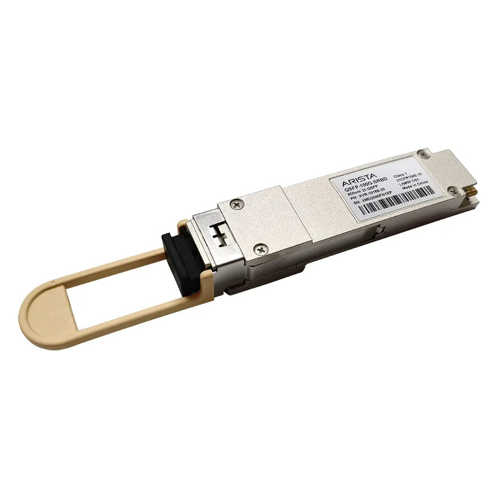 Arista QSFP-100G-SRBD 100GBASE-BIDI émetteur-récepteur MMF duplex bidirectionnel 100G QSFP28 BIDI LC 100m