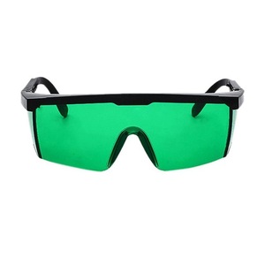 Gafas de seguridad para láser con lentes reemplazables, gafas protectoras de trabajo en rojo, verde, amarillo y azul para protección contra la radiación de luz - Product Image 4