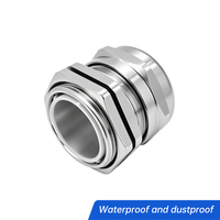 En stock – Presse-étoupe métallique étanche SS316 M12 (3-6,5 mm)