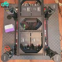 Cockpit de Simulation de Course en Aluminium LRS08-BS02 pour PC, PS4, PS5, Xbox, G25, G27, G29, G920, Volants et Siège GTR Simracing