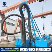 Drague à aspiration par jet, bateau de dragage de sable, pompe de dragage auto-amorçante, machinerie de dragage flottante pour l'extraction de sable en lac et en rivière
