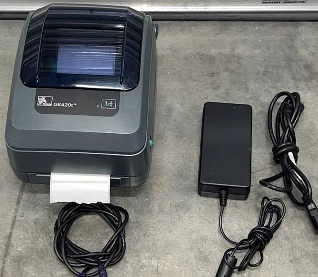 High Efficiency Portable Zebra GK420T 203dpi Direct Thermal Zebra Thermal Transfer Label Printers GK420T